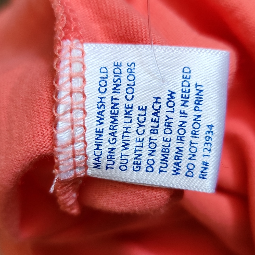 Southern Tide  Coral Long Sleeve Grafic Shirt - Picture 7 of 8